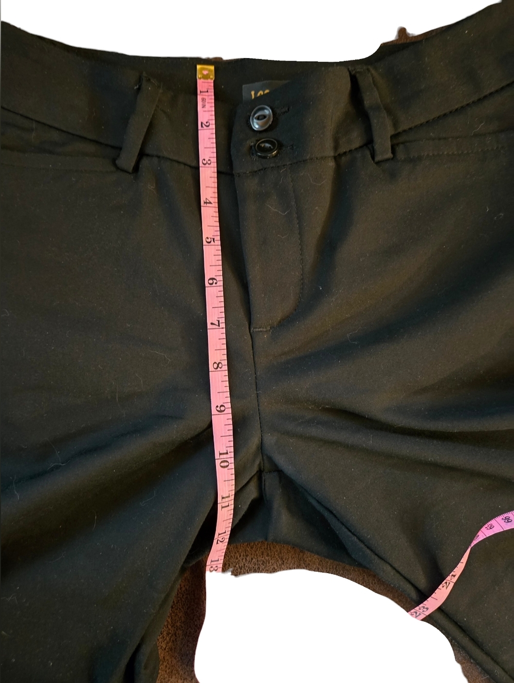 Lee Black Straight Leg Women's Pants - Picture 5 of 8